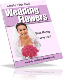 Ebook cover: Create Your Own Wedding Flowers
