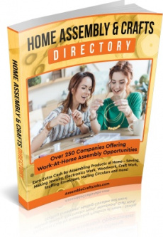 Ebook cover: Home Assembly & Crafts Directory