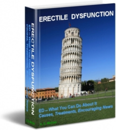 Ebook cover: Erectile Dysfunction