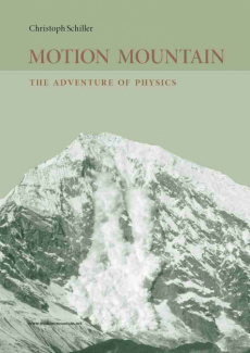 Ebook cover: Motion Mountain - The Adventure of Physics