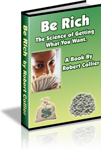 Ebook cover: Be Rich