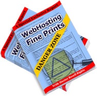 Ebook cover: WebHosting Fine Print