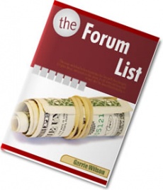 Ebook cover: The Forum List
