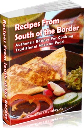 Ebook cover: Recipes From South Of The Border