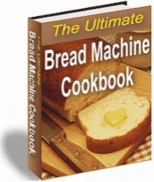 Ebook cover: The Ultimate Bread Machine Cookbook