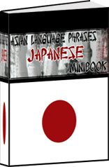 Ebook cover: Japanese phrases Mini-eBook