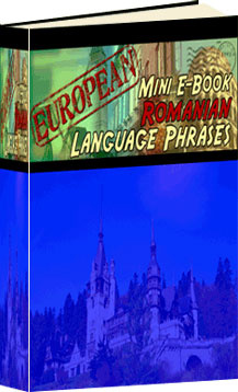 Ebook cover: Romanian Phrase Mini-Ebook