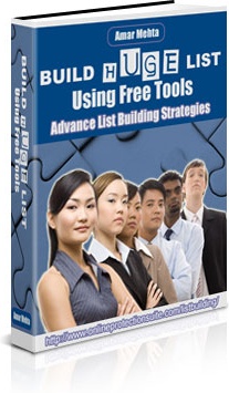 Ebook cover: List Building Secret