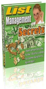 Ebook cover: List Management Secrets