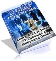 Ebook cover: Making Of An Internet Millionaire