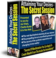 Ebook cover: Attaining Your Desires - The Secret Session