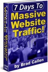 Ebook cover: 7 days to massive traffic