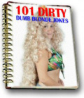 Ebook cover: 101 dirty dumb blonde jokes