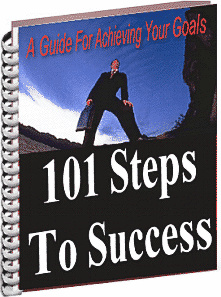 Ebook cover: 101 Steps To Success