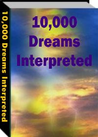 Ebook cover: 10000 Dreams Interpreted