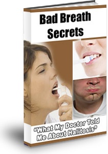 Ebook cover: Bad Breath Secrets