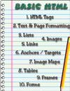 Ebook cover: Basic HTML