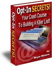 Ebook cover: Opt-In Secrets!
