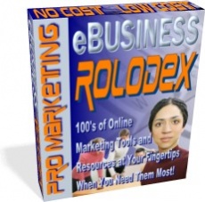 Ebook cover: eBUSINESS ROLODEX