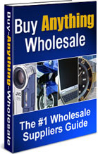Ebook cover: Buy Anything Wholesale
