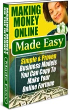 Ebook cover: Making Money Online Made Easy