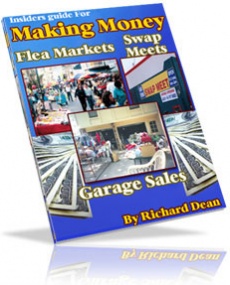 Ebook cover: Insiders Guide For Making Money- Flea Markets,Garage Sales,Swap Meets