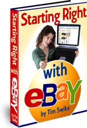 Ebook cover: Starting Right With eBay