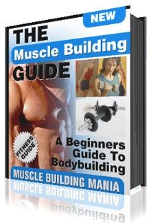 Ebook cover: Muscle Building Mania - A Beginners Guide To Bodybuilding