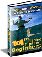 Ebook cover: 101 Fly Fishing Tips for Beginners
