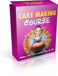 Ebook cover: Cake Making Course