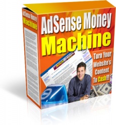 Ebook cover: AdSense Money Machine