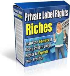 Ebook cover: Guide to Private Label Rights Riches