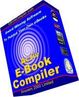 Ebook cover: E-Book Compiler Software