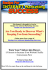 Ebook cover: Turn Your Visitors Into Buyers