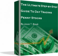 Ebook cover: The Ultimate Step-by-Step Guide to Day Trading Penny Stocks