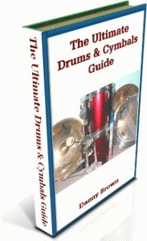 Ebook cover: The Ultimate Guide to Choosing Drums and Cymbals