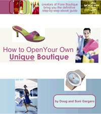 Ebook cover: How to Open Your Own Unique Boutique