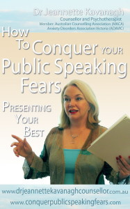 Ebook cover: The Conquer Your Fear of Public Speaking