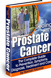 Ebook cover: Dealing with Prostate Cancer