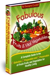 Ebook cover: Fabulous Fruits & Vital Vegetables