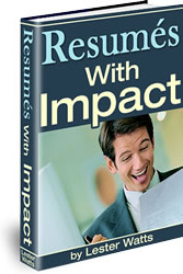 Ebook cover: Resumes with Impact