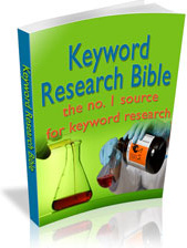 Ebook cover: Keyword Research Bible