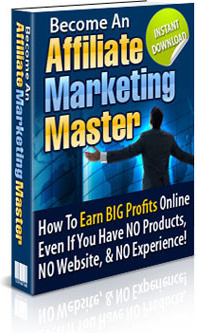 Ebook cover: How To Become An Affiliate Marketing Master