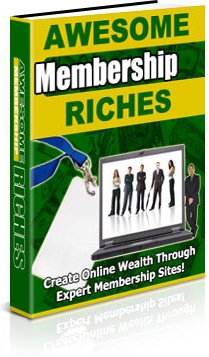 Ebook cover: Awesome Membership Riches