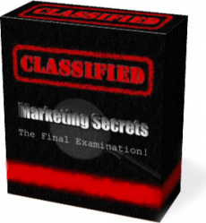 Ebook cover: Classified Marketing Secrets