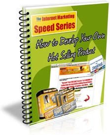 Ebook cover: Develop Your Own Hot Selling Product