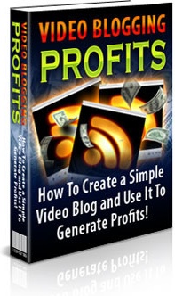 Ebook cover: Video Blogging for Profits