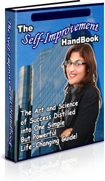 Ebook cover: The Self-Improvement Handbook