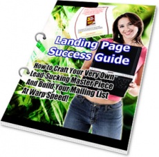 Ebook cover: Landing Page Success Guide