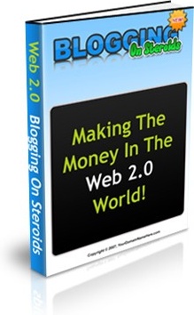 Ebook cover: Blogging on Steroids